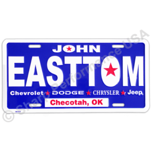 Aluminum License Plates
