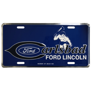 Aluminum License Plates