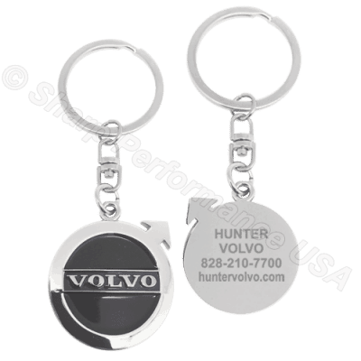 K001VO Custom Keychains for Volvo Dealership Promotions