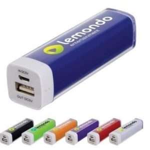 Power Bank Portable Chargers with your company logo used and loved everyday