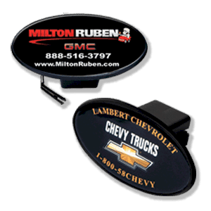 Custom Trailer Hitch Covers  Perfect Dealer Advertising Items for truck dealers